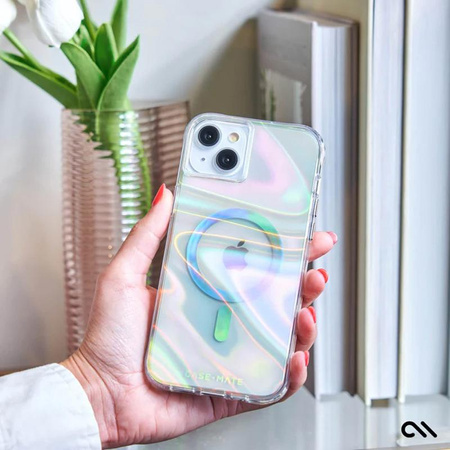 Case-Mate Soap Bubble MagSafe - iPhone 15 Case (Iridescent)
