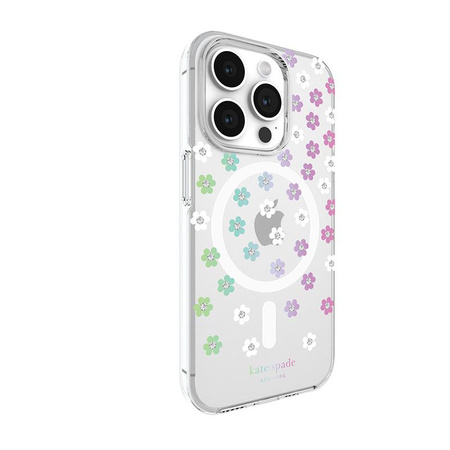 Kate Spade New York Schutzhülle MagSafe - iPhone 15 Pro (verstreute Blumen)