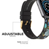 Rifle Paper Band - szíj az Apple Watch 38/40/41 mm-es órájához (Garden Party Blue)