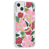 Rifle Paper Clear MagSafe - iPhone 14 Plus tok arany színben (Rose Garden)